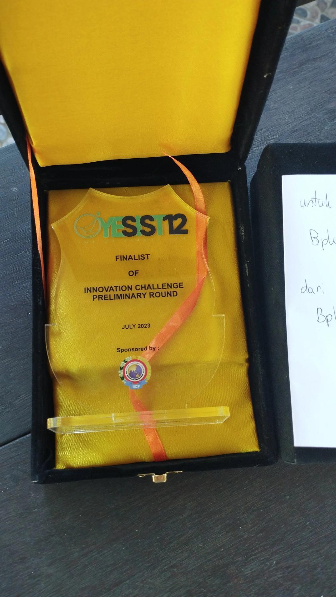 Finalist of YESIST12 Innovation Challenge Preliminary Round 2023 - Media 2