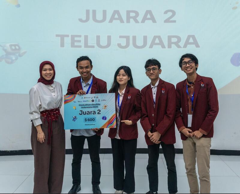 2nd Winner of Hackathon elevAIte Indonesia 2025 - Media 3